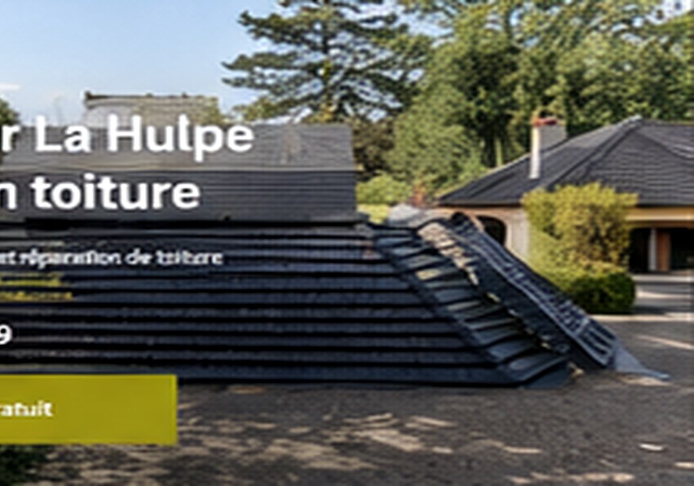Intervention toiture locale à La Hulpe