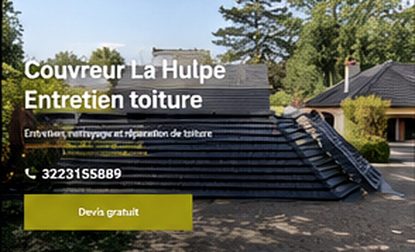 Illustration travaux de toiture à La Hulpe